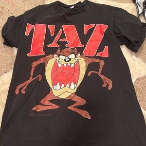 Black Taz Long Sleeve Tee